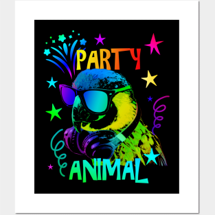 Parrot Party Animal Posters and Art